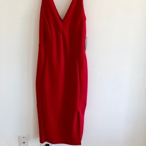 giovanni white lace sleeveless sheath dress